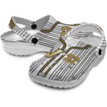 personalized vanderbilt commodores pinstripe pattern clog best selling
