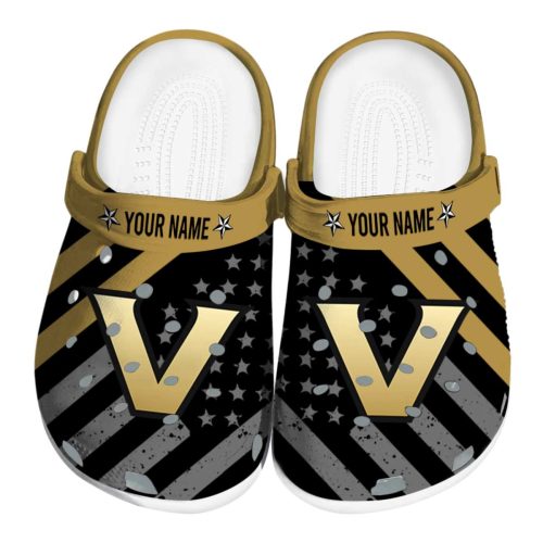 personalized vanderbilt commodores star spangled graphic clog best selling
