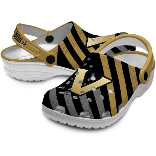 personalized vanderbilt commodores star spangled graphic clog high quality