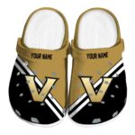 personalized vanderbilt commodores striped accents clog best selling