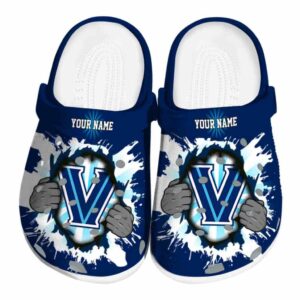 personalized villanova wildcats gripping hand clog best selling