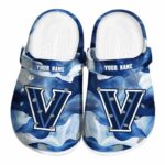 personalized villanova wildcats ocean waves clog best selling
