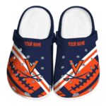 personalized virginia cavaliers football motif clog best selling