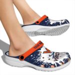 personalized virginia cavaliers splash art clog best selling