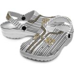 personalized wake forest demon deacons pinstripe pattern clog best selling