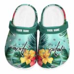 personalized washington capitals tropical vibes clog best selling