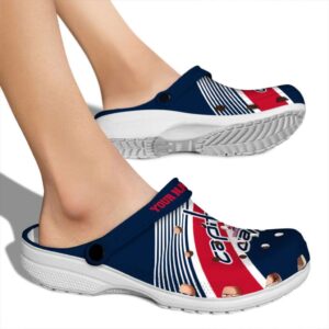 personalized washington capitals vibrant dual tone clog fashion forward