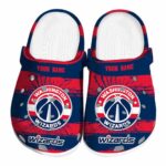 personalized washington wizards paint splatter graphics clog best selling