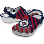 personalized winnipeg jets star spangled graphic clog best selling