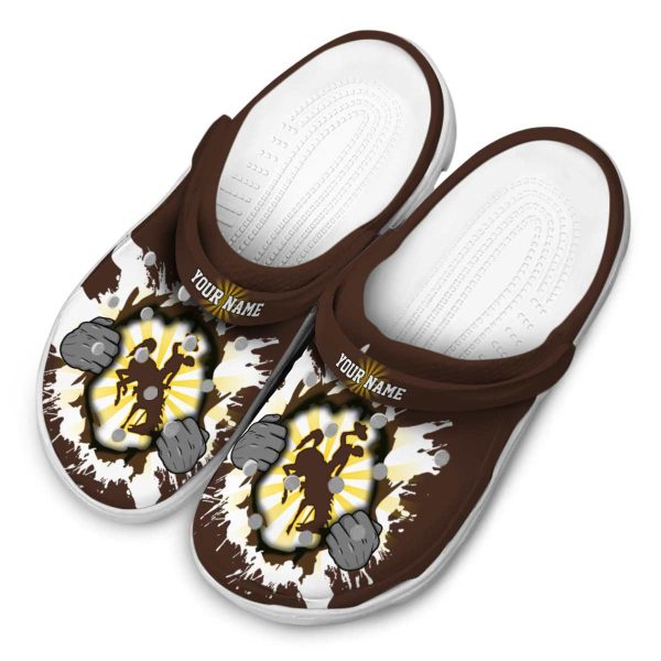 personalized wyoming cowboys gripping hand clog latest model