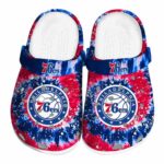 philadelphia 76ers radiant burst effect clog best selling