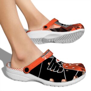 philadelphia flyers geometric background clog fashion forward