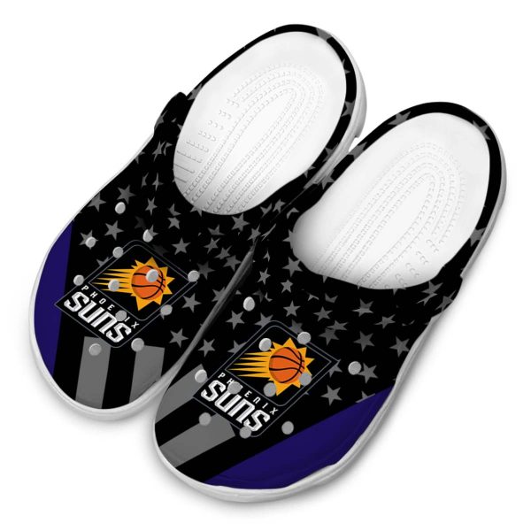phoenix suns stellar stripes theme clog latest model