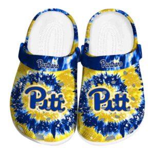 pittsburgh panthers radiant burst effect clog best selling