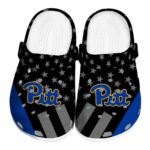 pittsburgh panthers stellar stripes theme clog best selling