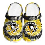 pittsburgh penguins radiant burst effect clog best selling
