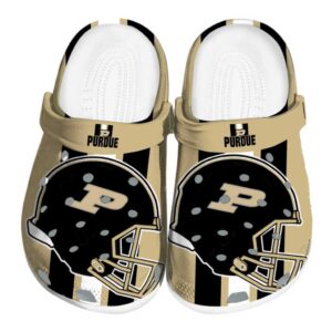 purdue boilermakers helmet stripes clog best selling