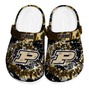 purdue boilermakers radiant burst effect clog best selling