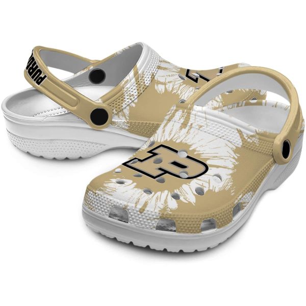 purdue boilermakers splatter graphics clog high quality