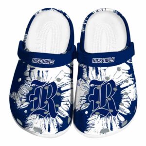 rice owls splatter graphics clog best selling