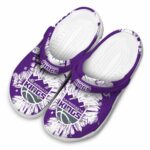 sacramento kings splatter graphics clog best selling