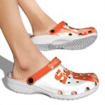 sam houston bearkats geometric background clog best selling