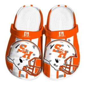 sam houston bearkats helmet stripes clog best selling