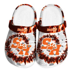 sam houston bearkats radiant burst effect clog best selling