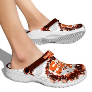 sam houston bearkats radiant burst effect clog fashion forward