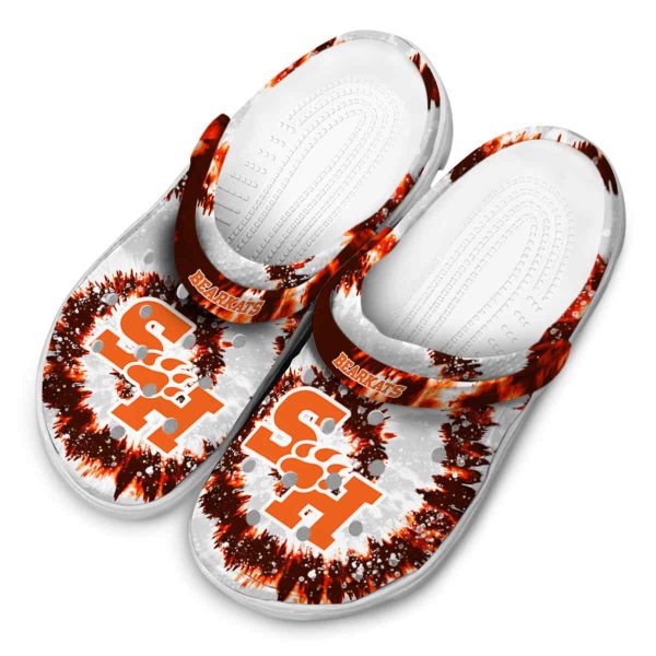 sam houston bearkats radiant burst effect clog latest model