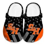 sam houston bearkats stellar stripes theme clog best selling