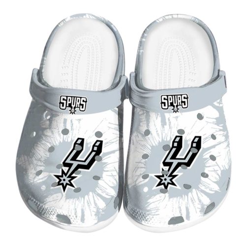 san antonio spurs splatter graphics clog best selling