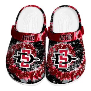 san diego state aztecs radiant burst effect clog best selling