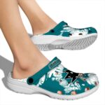 san jose sharks splatter graphics clog best selling