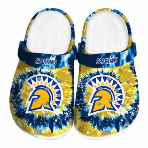 san jose state spartans radiant burst effect clog best selling