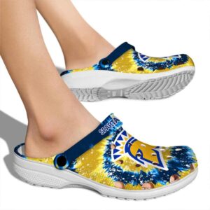 san jose state spartans radiant burst effect clog fashion forward