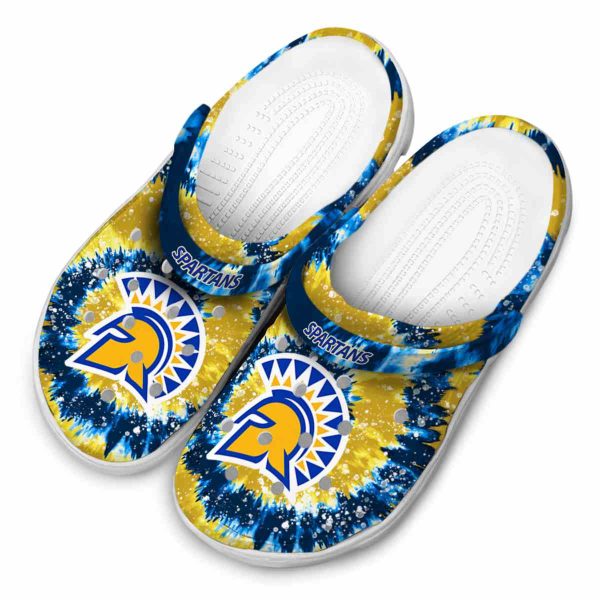 san jose state spartans radiant burst effect clog latest model