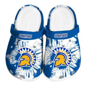 san jose state spartans splatter graphics clog best selling