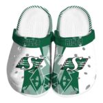 saskatchewan roughriders geometric background clog best selling