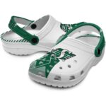 saskatchewan roughriders geometric background clog best selling