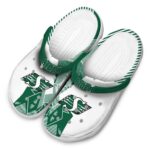 saskatchewan roughriders geometric background clog best selling