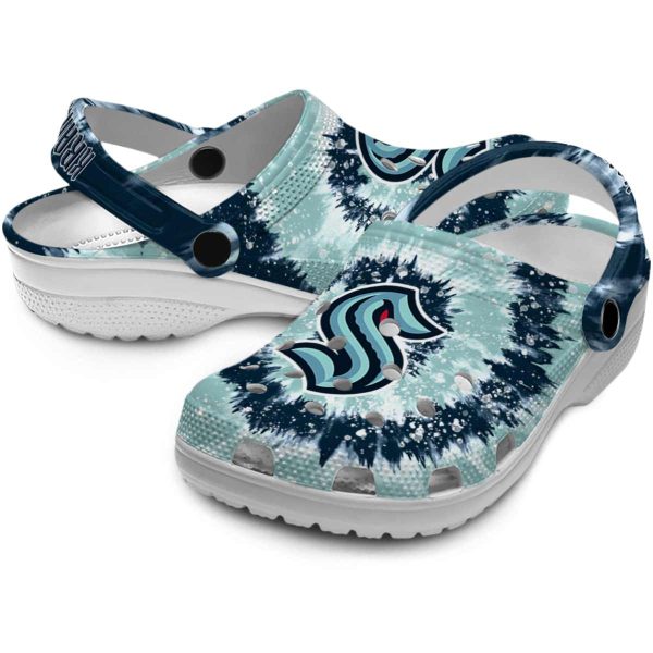 seattle kraken radiant burst effect clog high quality