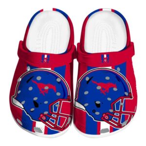 smu mustangs helmet stripes clog best selling