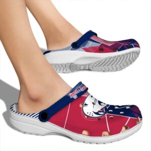 south alabama jaguars geometric background clog fashion forward