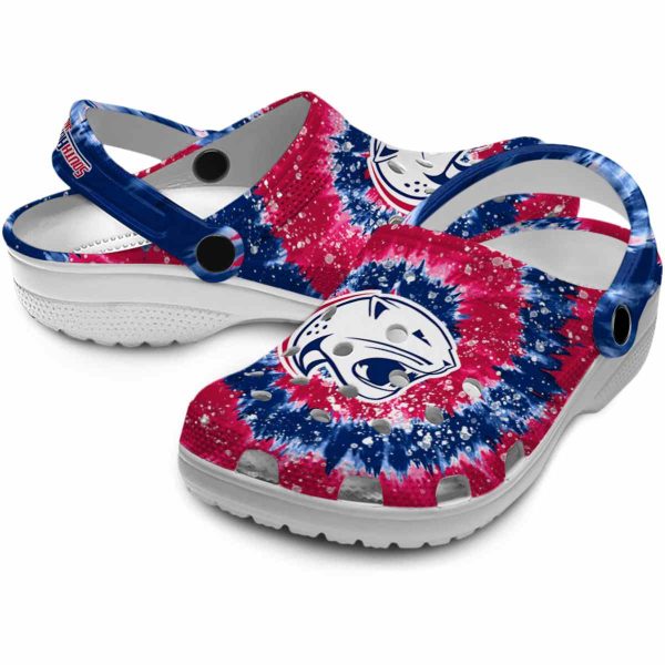 south alabama jaguars radiant burst effect clog high quality
