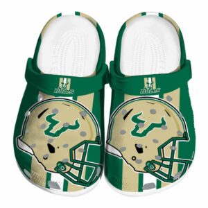 south florida bulls helmet stripes clog best selling