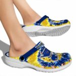 st louis blues radiant burst effect clog best selling