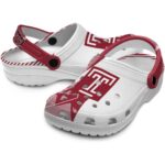 temple owls geometric background clog best selling
