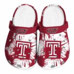 temple owls splatter graphics clog best selling