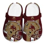 texas state bobcats helmet stripes clog best selling